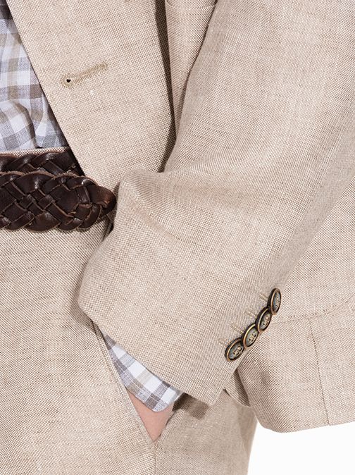 Einar Linen Blazer - الصورة 4